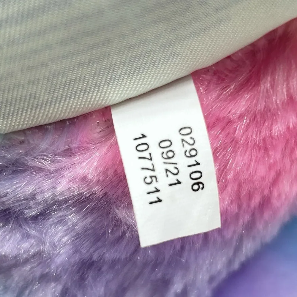 Build A Bear Rainbow Wolf Plush Great Wolf Lodge Exclusive GWL Soft Tie Dye